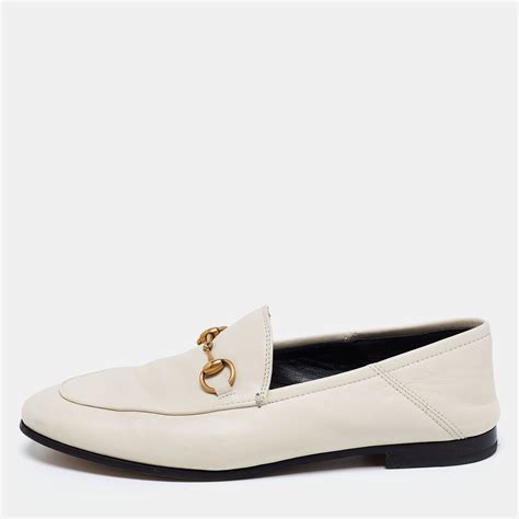 gucci cream loafers|gucci women loafers.